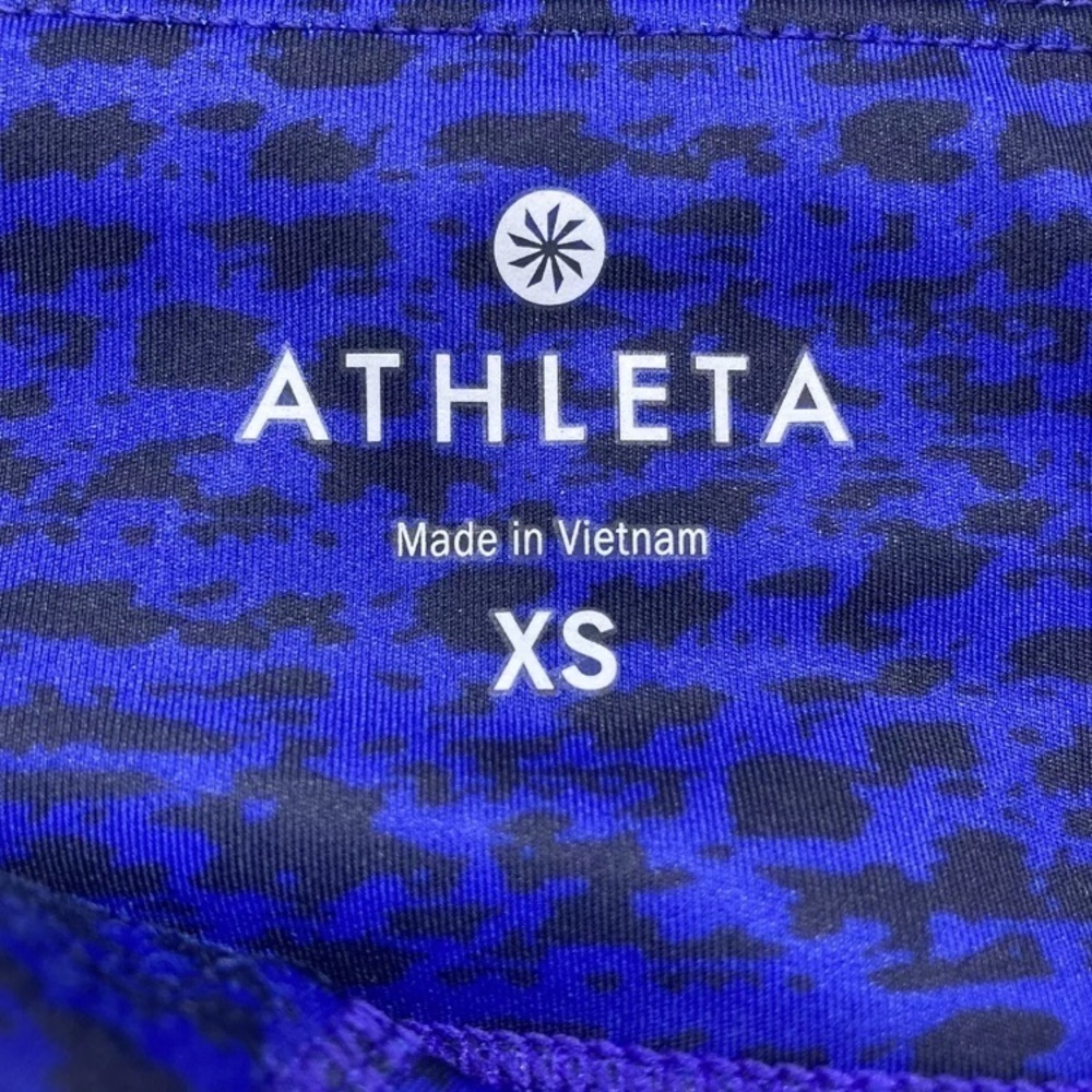 Athleta‎ Asym Camo Sonar 7/8 Tight Crop Legging ~ Size XS - Picture 15 of 16